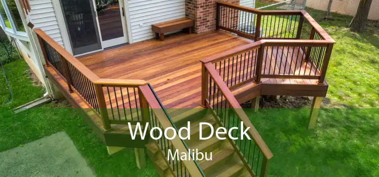 Wood Deck Malibu