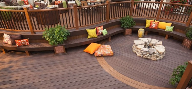 Gray TREX Decking in Malibu, CA