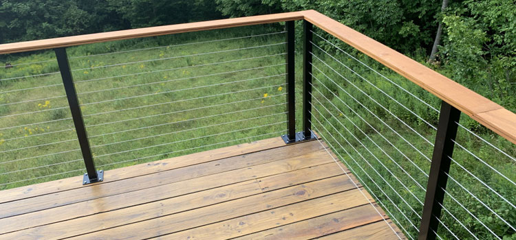 Installing Deck Cable Railing in Malibu, CA