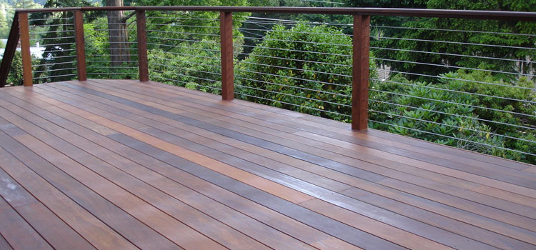 Installing IPE Decking in Malibu, CA